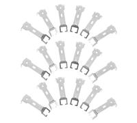 LIGHTAOTAO 50pcs Aerator Pump Mechanical Bracket for Aquarium Air Pump and Tank Stainless Steel with Thickened Metal Connecting Arm and Precision Axle Holes Suitable for Indoor and Balcony