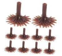 LIGHTAOTAO 50Pcs Model Trees Stand Miniature Tree Base Holders for DIY Railway Landscape Sand Table Architecture Model Scenery Decor