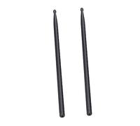 LIGHTAOTAO 5a Carbon Fiber Drumsticks for Drums with Black Finish, Sturdy Non-deforming Drum Rods Featuring No Burr Design, for Professional Jazz and Stage Performances