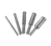 LIGHTAOTAO 5pcs Diamond Spherical Concave Grinding Bits Emery Mounted Point Tool for Gentle Polishing and Shaping Jade and Stone in Workspace Or Hobbyist Crafting
