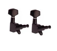LIGHTAOTAO 6 PCS Sealed Guitar Tuning Pegs Lr with Threaded Bushings Screws for Electric Guitar Replacement Heads for String Fixing and Sound Improvement