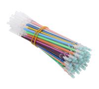 LIGHTAOTAO 60pcs Glitter Gel Pen Refills for Adult Coloring Scrapbooking and Drawing Metallic Pastel Ink Replacement Tips for Smooth Writing Experience
