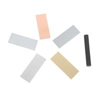 LIGHTAOTAO 6pcs Electroplating Zinc Anode Sheet and Copper Electrode Strip for Fruit Battery Material with Easy Fruit Battery Creation and Educational Value, for School Science Project