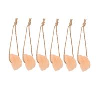 LIGHTAOTAO 6pcs Organic Pink Salt Lick Block Cattle Deer Natural Mineral Source Easy Placement Each for Livestock Health and Development