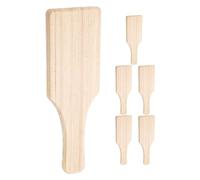 LIGHTAOTAO 6pcs Wooden Clay Modelling Tools with Comfortable Grip and Easy to Clean Surface for Pottery and Clay Shaping Supplies Suitable for Professional Modelers and Beginners