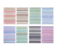 LIGHTAOTAO 8 Sheets of DIY Bible Stickers with PVC Adhesive for Journaling and Multi-Function Use, Creative Delicate Design Decorative Sticker Pack Suitable for DIY Projects and Notebooks