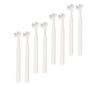 LIGHTAOTAO 8Pcs Double-Head Pet Toothbrushes Comfortable Soft Bristles Convenient Dog Cat Tooth Brushes for Small Breeds Yorkshire Terrier Chihuahua Oral Care