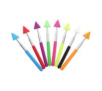 LIGHTAOTAO 8Pcs Extendable Teaching Pointer Sticks Lightweight Retractable Handheld Blackboard Pointing Rods for Teachers Classroom Presentations and Lectures