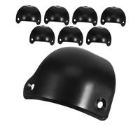 LIGHTAOTAO 8pcs Guitar Speaker Corner Speaker Edge Guard Furniture Corner Protector Anti-collision Cover Anti-collision Guard Garage Protector Plastic Black