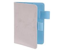 LIGHTAOTAO A6 Planner Cover in Pink with Pen Loop and Card Slot, Cloth and Pu Material, Protects Notebook from Daily Wear, for Meetings and Study Sessions, Sleek Minimalist Design