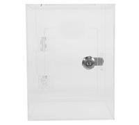 LIGHTAOTAO Acrylic Donation Box Lockable Suggestion Box with Keys for Voting and Complaint Collection in Schools