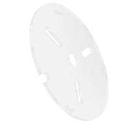 LIGHTAOTAO Acrylic round Aquarium Lid 20cm Diameter Fish Tank Hood with Vent Holes Protective Cover for Betta Fish Jump Prevention Accessory