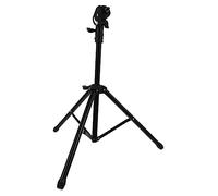 LIGHTAOTAO Adjustable Height Metal Snare Drum Practice Rack with Tripod Stand Stable Black Drum Tool Shelf for Indoor Percussion Use Portable and Detachable Design for Beginners and Adults