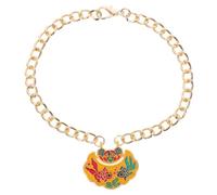 LIGHTAOTAO Adjustable Metal Pet Necklace Longevity Pendant Bell for Cats and Sound Everyday Wear for Pet Safety and Style