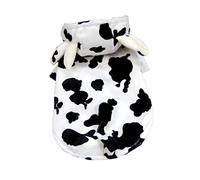 LIGHTAOTAO Adorable Cow Costume for Dogs Stylish Pet Garment for Halloween Birthday Parties Lightweight Durable Design for Making Your Pet Stand