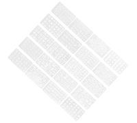 LIGHTAOTAO Alphabet Template Replacement 20 Sheets Calligraphy Stencil Letters Reusable Hollow English Stencils with Detailed Cutouts for Graffiti and Craft Painting