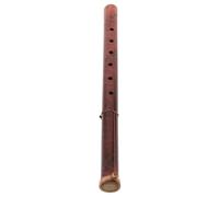 LIGHTAOTAO Authentic Ethnic Wooden Fipple Whistle, Large 6-hole Bamboo Flute for Accurate Tuning and Versatile Performances, Handcarved Indonesian Wind Instrument for Outdoor Festivals