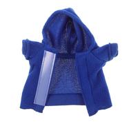 LIGHTAOTAO Blue Polar Fleece Lizard Hoodie for Pet Reptiles Breathable and Comfortable Bearded Dragon Hoodie Suitable for Outdoor and Cage Decor in Winter