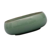 LIGHTAOTAO Brush Celadon Cleaner Portable for Suitable Multi-functional Ink Washer and Sturdy Porcelain Material with Light Green Finish Calligraphers Students for Tea Ceremony
