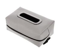 LIGHTAOTAO Car Tissue Holder Sun Visor Napkin Box Organizer for Caravans and Trucks, Easy to Install Leather Wipe Holder with Space-saving Design