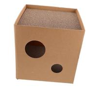 LIGHTAOTAO Cardboard Cat Scratcher Bed Square Nest Scratch Mat Scratch Board for Cats Pet Supplies