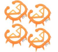 LIGHTAOTAO Cattle Calf Weaner Nose Ring Plastic 4Pcs Simple Shape Farm Weaning Tool for Easy Use