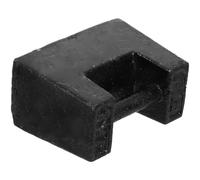 LIGHTAOTAO Certified weights for scale calibration 1 kg iron block with smooth surface, suitable for weighbridge and kitchen scales industrial use