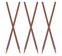 LIGHTAOTAO Chinese Brush Pen Set Wood Material 6pcs Smooth Writing, Does Not Shed Hair for Beginners and Professionals for and Painting