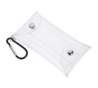 LIGHTAOTAO Coin Purse for Portable PVC Change Purse with Alloy Key Storage Bag and Lip Balm Holder Stylish and Chic Small Wallet for Travel and Everyday Use
