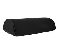 LIGHTAOTAO Comfortable Footrest Cushion for Office and Home Use, Black Polyester Leg Elevation Pillow with Moderate Softness, Multipurpose Foot Support Cushion for Use in Bed the Sofa