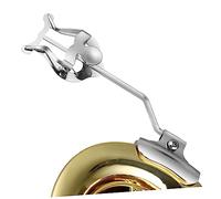 LIGHTAOTAO Cornet Lyre Marching Sheet Music Clip Metal Music Holder with Compact Practical Design for Trumpet Trombone Lyre Players