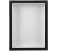 LIGHTAOTAO Creative Black Wood Shadow Box Insect Display Case with 3d Frame for Collecting Bugs and Butterfly Specimens Offering Educational Experience and Viewing for Insect Lovers