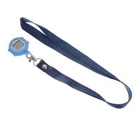 LIGHTAOTAO Digital Nurse Pocket Watch with Neck Lanyard, Easy Read | Alloy and Silicone Build, Purple or Blue Finish, for Teachers, Office Workers, Shift Hand Washing