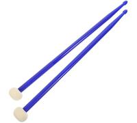 LIGHTAOTAO Double-end Smooth Surface for Feeling Comfortable and Hand Tips Sticks Musical Percussion with Felt Nylon Drum Kit and Band Performances
