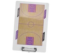 LIGHTAOTAO Double-sided Basketball Coaching Clipboard Board PVC Dry Erase Whiteboard for Match Analysis Portable Basketball Strategy Board for Full and Half Court Training