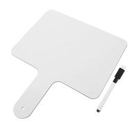 LIGHTAOTAO Double Sided Dry Erase Paddles for Classroom Portable Whiteboards with Erasable Writing Surface for Student Response and Score Keeping with Pen Included