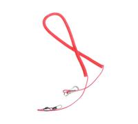 LIGHTAOTAO Elastic Parrot Leash with Anti-bite Feature and Easy On-off Design 8 Meter Training Rope for Parrot Outdoor Activities Made of Sturdy Pp and Steel Wire Bird Accessory Random Color