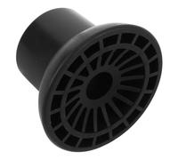 LIGHTAOTAO Electric Drum Kit Clamp Anti-Slip Plastic Drum Feet Cover with Screws and Key for Floor Tom Leg Stand Protection at Concerts and Rehearsals