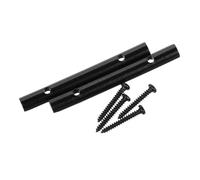 LIGHTAOTAO Electric Guitar String Retainer Bars Copper Lead String Device with Provided Screws Black Direct Installation for Guitarists