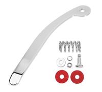 LIGHTAOTAO Electric Guitar Tremolo Arm Replacement Silver Whammy Bar Accessory for Tremolo Bridges Easy Installation String Tension for Effect Practical Musical Instrument Part