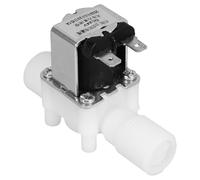 LIGHTAOTAO Electric Solenoid Valve Normally Closed Plastic Water Control Valve with External Thread for Gardening Irrigation and Industrial Automation