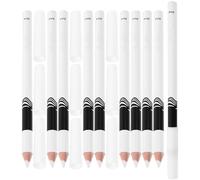LIGHTAOTAO Eyeliner Pencils Set with Makeup Effect and Not Easy to Decolorize White 10pcs Featuring Long-lasting Breakup Proof Eyeliner Formula for Personal Home and Professional Salon Use