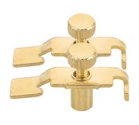 LIGHTAOTAO Fine Tuners for Erhu 2Pcs Metal Portable String Adjusters Compact Tuning Tool Suitable for Chinese Violinists