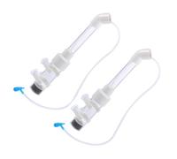 LIGHTAOTAO Fish Incubator Kit with Enhanced Oxygen Supply 2 Sets 40mm Acrylic Dual Kit Configuration and Observation Chamber for Fish Breeding and Shrimp Eggs in Breeder