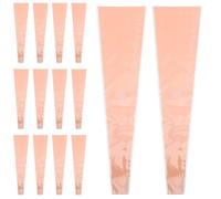 LIGHTAOTAO Flower Bouquet Packaging Sleeves 100pcs Waterproof Opp Material Single Bouquet Sleeve Practical Floral Wrapping Bags for Parties and Festivals