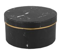 LIGHTAOTAO Flower Gift Box for Bouquets Made of Paper with Black Marbling Design, for Home and Office Decoration, for Mother's Day and Valentine's Day Presents