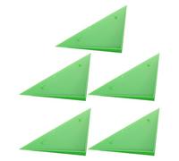 LIGHTAOTAO Foosball Table Corner Protectors Plastic Triangle Table Edge Cushions 5pcs for Enhanced Game Experience and Versatile Use on Green Foosball