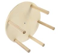 LIGHTAOTAO Funny Bird Perch Wheel Durable Parrot Stand for Pets Creative and Safe Parakeet Cockatiel Accessory for Parrot Lovers