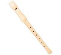 LIGHTAOTAO German Style Soprano Recorder for Beginner Student Clarinet Instrument Wind Flute for Music Lessons and School Ensembles Easy to Clean and Control Natural Wood Color