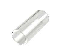 LIGHTAOTAO Glass Finger Slider for Guitar Durable Electric Slide Bar for Acoustic Jazz Blues Smooth Playing Sound for Guitars Ukuleles Banjos White